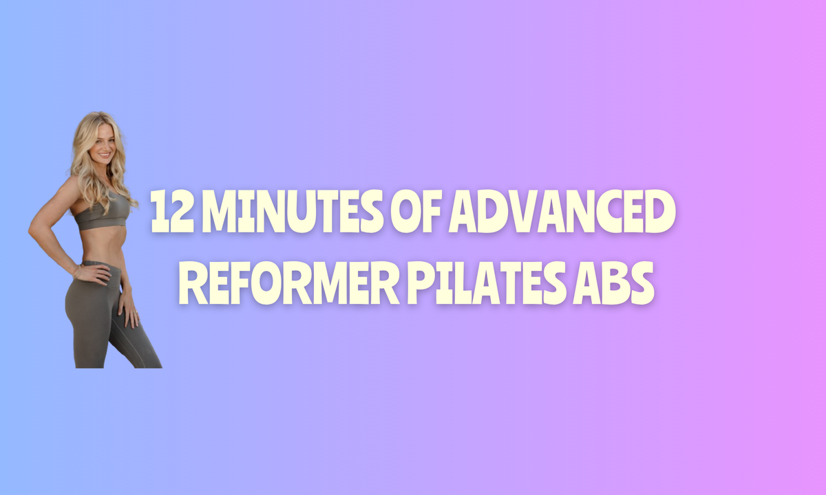 Load video: Reformer Pilates abs and core sequence